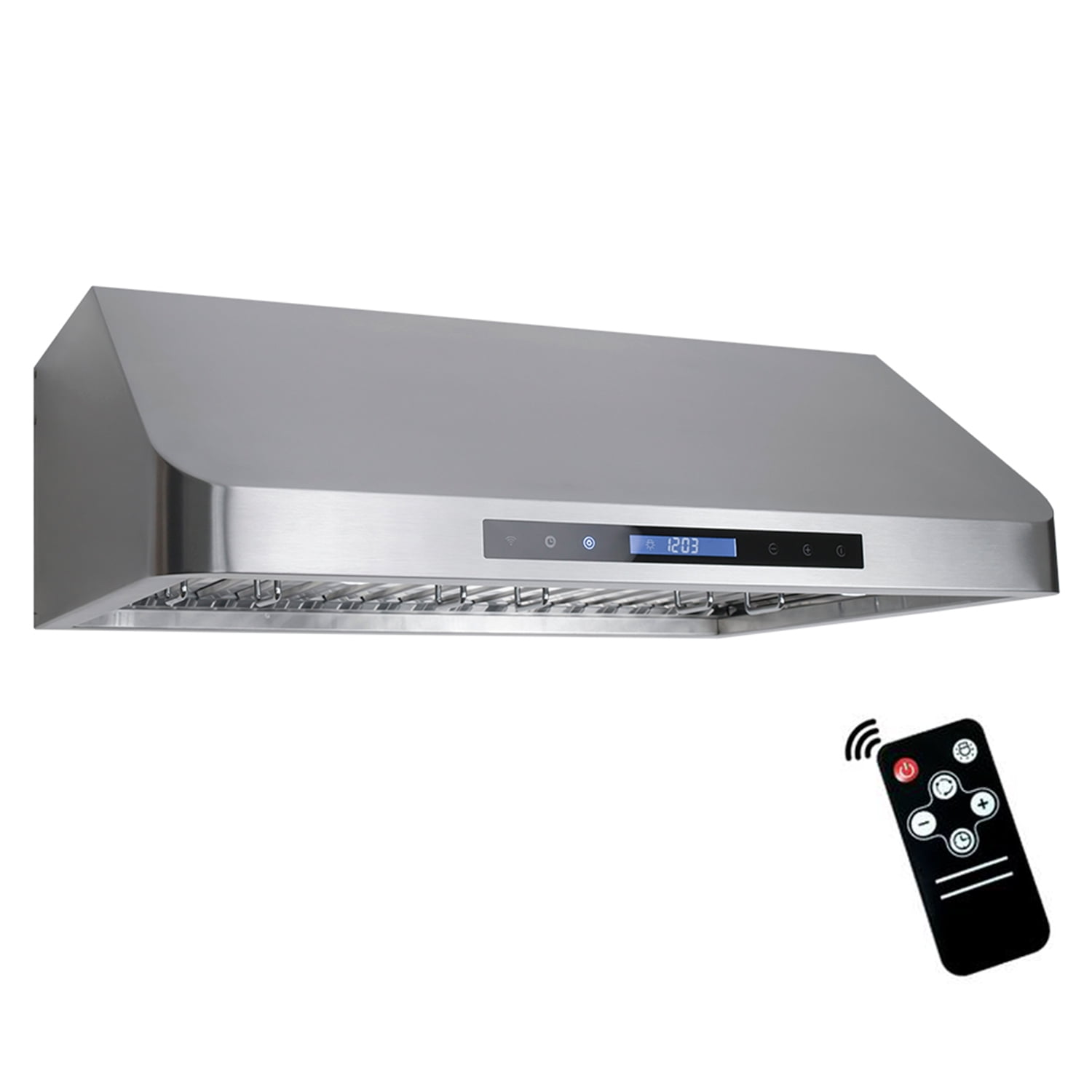 Cosmo 30 In Ducted Under Cabinet Range Hood Stainless Steel 900 Cfm Touch Controls Permanent Filters