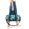 thumbnail image 5 of KLL Cat Underwater Fantasy Duffle Bag For Men Women Sport Gym Fitness Tote Travel Training Workout Basketball Football Weekender, 5 of 6