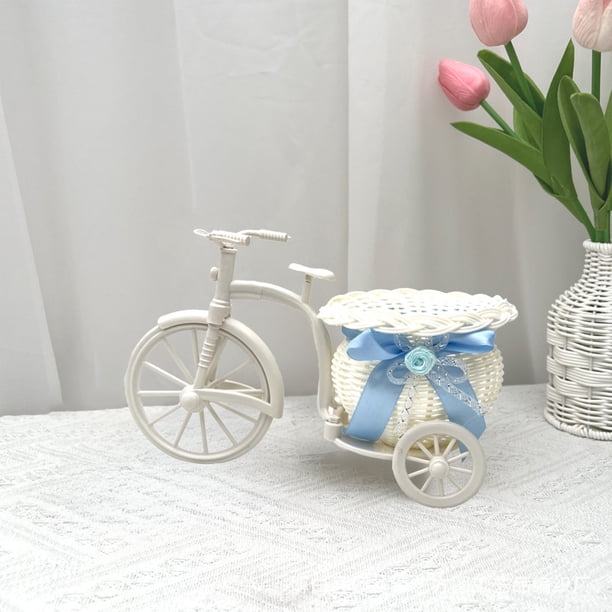 Imitation Vines Weaving Basket - Decorative Flower Arrangement Basket - Multi Functional Desktop Storage Basket - Home/Wedding Decoration