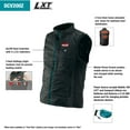 thumbnail image 4 of Makita Heated Vest,XL,Men's,Black DCV200ZXL, 4 of 8