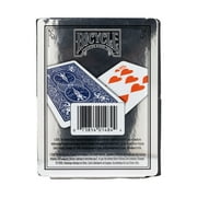 (2 pack) Bicycle Prestige Plastic Premium Playing Cards, Standard Index, 1 Deck (Red or Blue - Color May Vary)