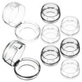 thumbnail image 3 of 8 Uds. Cubiertas transparentes para perillas de estufa, cubiertas para botones de estufa, cerraduras para perillas de horno a prueba de bebés para protectores de seguridad para niños, 3 of 7