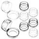 thumbnail image 3 of 8 Uds. Cubiertas transparentes para perillas de estufa, cubiertas para botones de estufa, cerraduras para perillas de horno a prueba de bebés para protectores de seguridad para niños, 3 of 7