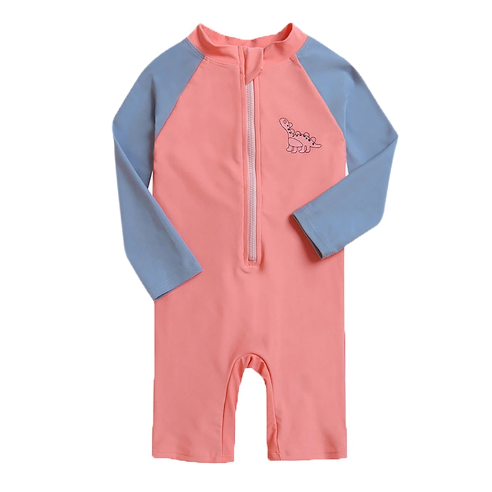 Uccdo Toddler Boys Girls Cartoon One Piece Rashguard Swimsuits Kids