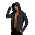thumbnail image 2 of WIZUTIZ Mens UPF 50+ Sun Protection Hoodie Shirt Long Sleeve Rash Guard Fishing SPF Outdoor UV Shirt Lightweight Pocket, 2 of 5