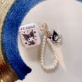 thumbnail image 3 of Sanrio Kuromi My Melody Pearl Bracelet Apple AirPods 1 2 3 Case Cover AirPods Pro Case Iphone Earphone Accessories Case, 3 of 4