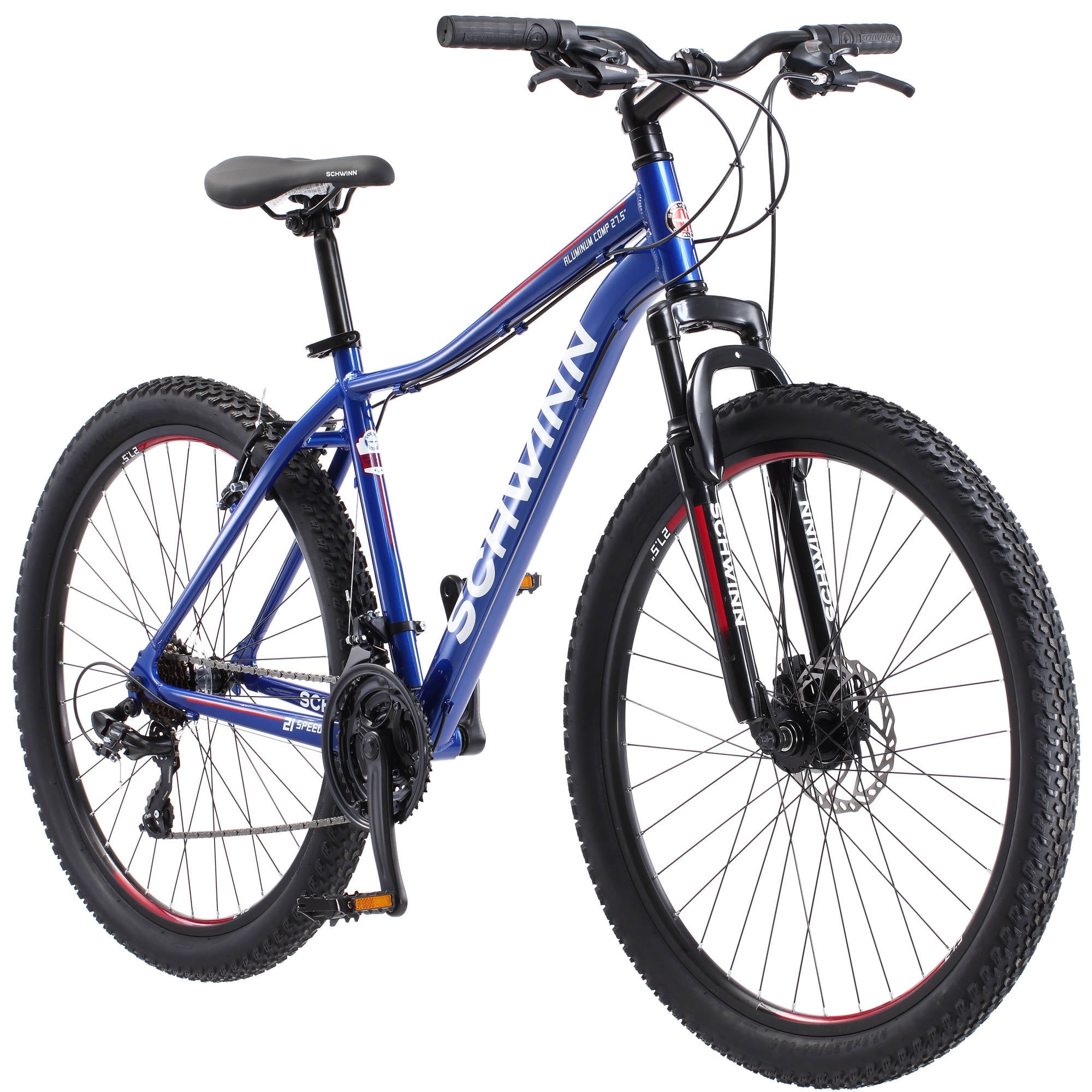 275 Schwinn Aluminum Comp Mens Mountain Bike Blue