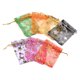 thumbnail image 5 of 200 Piezas de Estampado de Organdí, Bolsa con Cordón, Regalos de Navidad / Bolsas de Dulces Yotijar Bolsa de caramelos DRAWSTRING de Organdy, 5 of 8