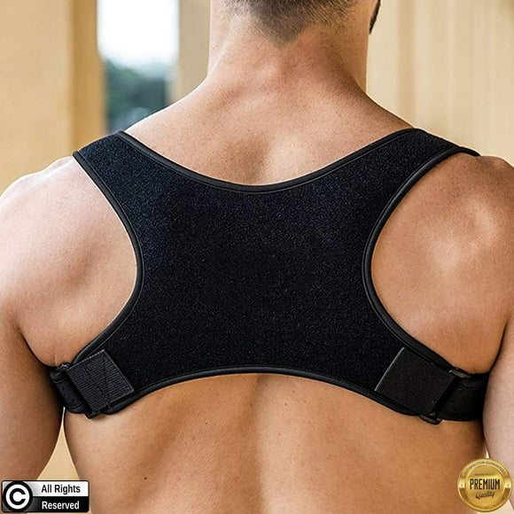 Corrector de postura POAGL para hombres | Soporte de espalda ajustable