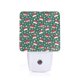 thumbnail image 1 of Fotbe Santa Hat Joy Green Festive Luz Nocturna LED, Luz de Noche con Sensor de Luz Natural de Anochecer a Amanecer, Se Enchufa a la Pared, Blanco Cálido 0.5W-EU, 1 of 7