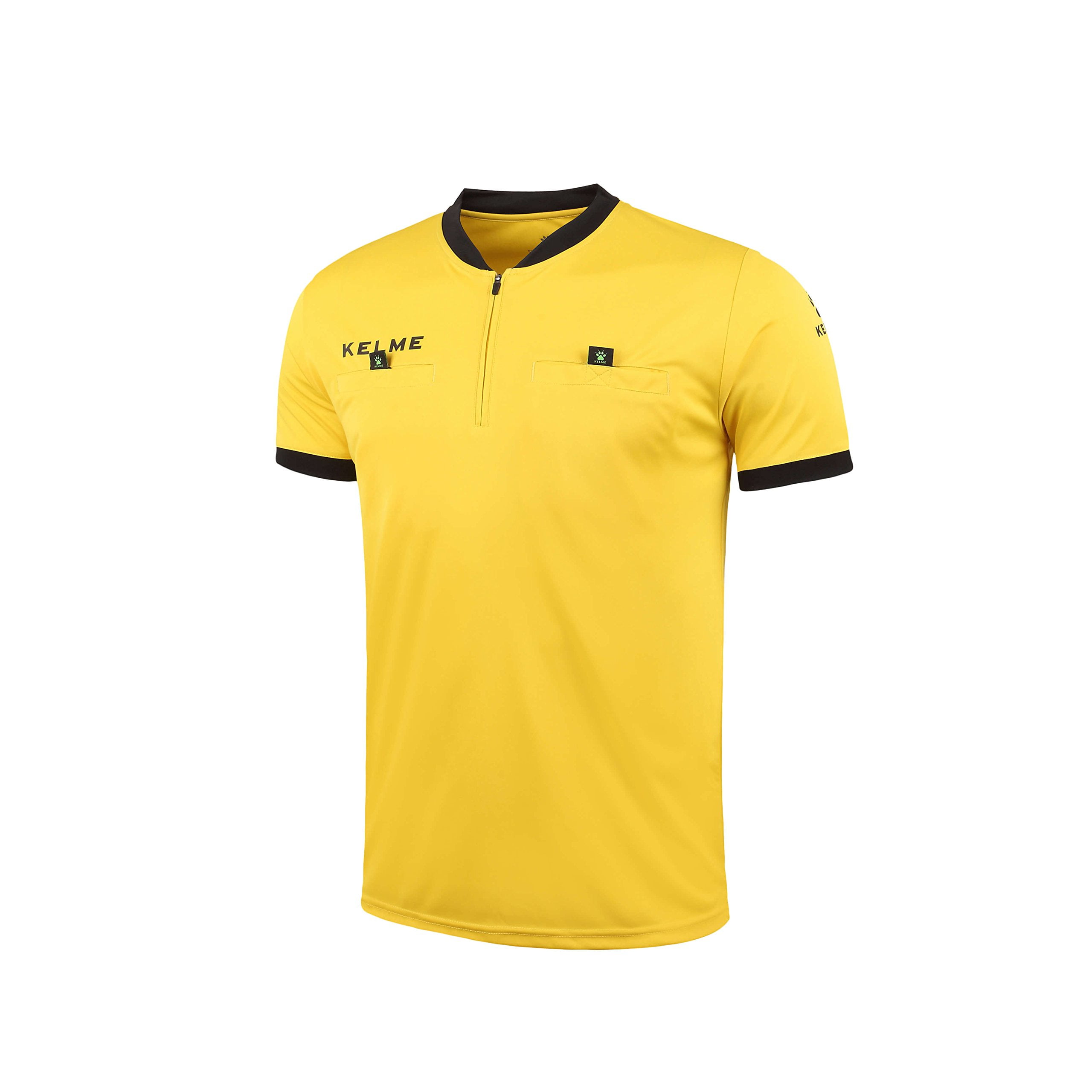 KELME Pro Soccer Referee Jersey Uniform Short Sleeve - Includes Ref Shirt