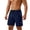 Dark Blue, variant on Athletic Gym Shorts for Men Ultra-Light Quick Dry Training Workout Joggers Sweat Short Elastic Waist Drawstring Casual Beach Short with Zipper Pockets Army Green XS