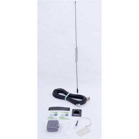 Rg58u Coax Cable PCTEL-Maxrad APR153 15 ft. & 5 in. 150-174MHz Open Coil Glass Mount VHF Antenna with RG58U Coax Cable & Pl259 Connector - 50 watt ()