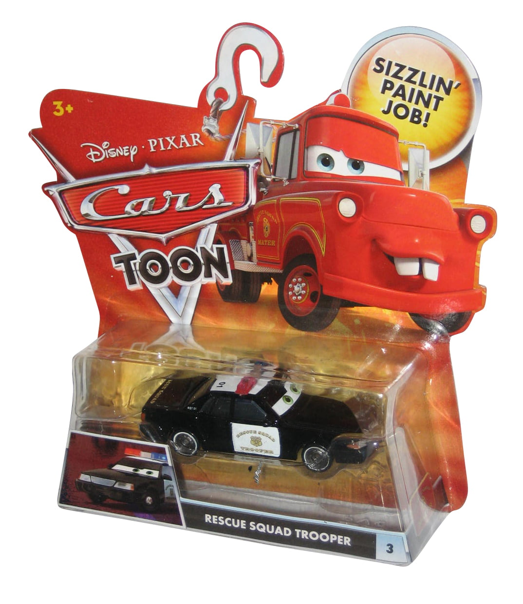 1" Mater Tow Truck Cars Disney Pixar PVC Keychain Key Chain Lot USA 