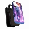 thumbnail image 3 of Magic White Lion Mystical Purple Glow Enchanted Case Compatible with iPhone 11/12/13/14/15/16 (Pro Max/Plus) Shockproof Dustproof, 3 of 9