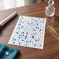 thumbnail image 3 of Blue Clear Rhinestone Self Adhesive 4.5 Inch Cosmetic Face Jewels Glitter Decorative for Rave Music Festival Carnival and Party Body Art Accessory, 1 Pack, 3 of 3