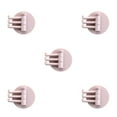 thumbnail image 2 of yingyy 1/2/3/5 Seamless Adhesive Hook Strong Bearing Capacity 3in1 Stick Hooks Hanging Rack Wall-Mounted Key Holder Towel Storage Racks Pink 5PCS, 2 of 6