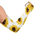 thumbnail image 2 of Manches de Bras de Tournesol avec Trou de Pouce UV Protection Solaire Respirante Manches de Bras de Refroidissement pour le Cyclisme Course Baskrtball Conduite Pêche, 2 of 7
