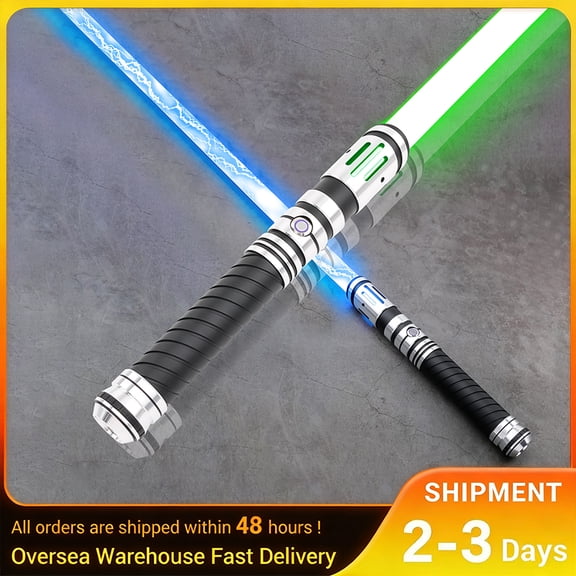 Pro Lightsaber, 12 RGB Colors 16 FX Sound Fonts, Motion Control, Dueling Light Saber with Tubogas Metal Hilt and Repalceable Blade, Adults Lightsabers Gift, Halloween Cosplay Props(42.28Inch)