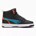 thumbnail image 2 of Tenis Puma Rebound V6 Mid Techie Bud UNISEX 397945-02 negro 24, 2 of 5