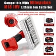thumbnail image 4 of 30W 3300LM Strong Flashlight Camping Lanterns LED Work Light,Floodlights and Spotlights,for BBQ,Emergency,Working,Powered by Milwakee M18 18V Lithium-ion Batteries 48-11-4861 48-11-1865 48-11-1850etc., 4 of 7