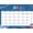 Cartoon Holiday Glue, variant on OuMuaMua 12-Month Desk Calendar Planner Jul 2026 to Jun 2027, 14 x 11 Inches Thick Paper Monthly Layout for Home and Office