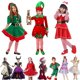 thumbnail image 2 of Disfraz de cosplay de Navidad para bebés y niños, vestidos de dulces de Papá Noel con sombrero, ropa de Año Nuevo para niños, regalos de fiesta de navidad, 2 of 4