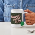 thumbnail image 4 of CafePress - Tidings Of Comfort & Joy - 15 oz Ceramic Large White Nolvety Mug, 4 of 6