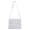 White, variant on Ladies Crossbody Bag Cotton Thread Woven Tassel Bag Beach Woven Straw Woven Bag