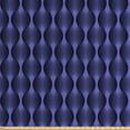 thumbnail image 1 of Abstract Sofa Upholstery Fabric by the Yard, Neon Look Circular Grids Optical Illusion 80s Arcade Inspired, Decorative Fabric for DIY and Home Accents, Blue Violet Fuchsia by Ambesonne, 1 of 4