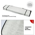 thumbnail image 6 of Hxlamzoo Car Sun Shade & Snow Cover – 70x150 Double Ear Design with Thickened Heat Foam for All-Season Protection (Winter & Summer), 6 of 9