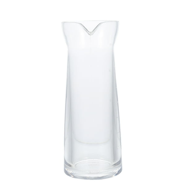 Decantador de vino transparente con escala de whisky decantador de licor de vino separador
