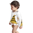 thumbnail image 3 of Xecao Happy Fall Print Baby unisex-baby Cotton Long-sleeve Bodysuits-3 Months, 3 of 6