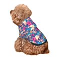 thumbnail image 4 of Bingfone Skull blue leaf Dog Clothes Hoodie, Pet Winter Coat,Puppy Sweatshirts for Small Dogs Boy Girl,Suitable for All Breeds-X-Small, 4 of 6