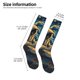 thumbnail image 2 of Balery Astronaut Starry Night Calcetines novedosos Calcetines deportivos Calcetines hasta la rodilla Calcetines de algodón Calcetines originales y geniales, 2 of 6