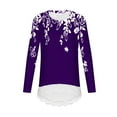 thumbnail image 4 of Printing Lace Kids' Top with Casual Sports Style - Irregular Hem for a Stylish Touch, 4 of 6