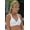 White, variant on Women's Carnival 604 Cool Max Underwire Sports Bra (Nude 32C)