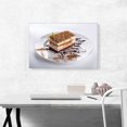 thumbnail image 2 of ARTCANVAS Chocolate Cake Restaurant decor Canvas Art Print - Size: 26" x 18" (1.50" Deep), 2 of 9