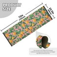 thumbnail image 5 of Yayeee Runner Rug for Bedroom 2'x6' Machine Washable Hallway Non Slip Mat, Pink Oranges, 5 of 8