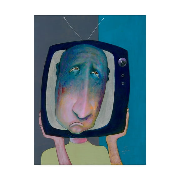 Trademark Fine Art 'iTube' Canvas Art by Ronny Z