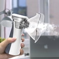 thumbnail image 1 of Máquina nebulizadora portátil para niños y adultos: nebulizador portátil para asma, nebulizador de malla ultrasónico, tratamiento eficaz de problemas respiratorios personales, 1 of 5