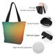 thumbnail image 4 of Disketp Orange To Teal Gradient Bolsa de Hombro Casual para Mujer, Bolso Cruzado para Compras, Viajes y Uso Diario, 4 of 6