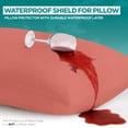 thumbnail image 3 of Protector de almohada Utopia Bedding King, 51 x 97 cm, impermeable, paquete de 2, 3 of 8