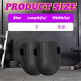 thumbnail image 2 of BESTSKY 2Pcs Knee Pads,Eva Material Knee Pads for Men,Construction Knee Pads Knee Pads for Work,Black, 2 of 7