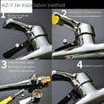 thumbnail image 3 of Goodhd Faucet Handle Kitchen Shower Switch Handle Valve Core Maintenance Accessories, 3 of 5