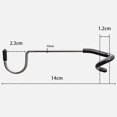 thumbnail image 2 of 2Pcs Camping Light Hooks Light Pole Hooks Tent Lamp Hooks Versatile Hanger, 2 of 7
