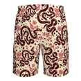 thumbnail image 6 of Kdxio Snake Pattern Mens Casual Shorts - Drawstring Summer Beach Sports Shorts for Men, 6 of 9