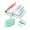 Green-7Day, variant on XHJRI 14 Day Zipper Pouches Organizer Travel Medicine Weekly Vitamin Medication Reusable Portable Large Holder Daily Container Waterproof Pill Pouch Set