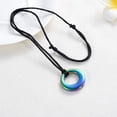 thumbnail image 3 of Circle of Life cremation jewellery urns for ashes keepsake urn necklace mini urns cremation jewelry for ashes- Color colorful, 3 of 7