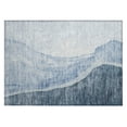 thumbnail image 2 of Addison Rugs Chantille Indoor/Outdoor Transitional Abstract Blue Washable Rectangle Rug, 1'8" x 2'6", 2 of 6